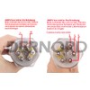 DERNORD 220V 2KW 1-1/2 Inch Heating Element 3U Water Heater