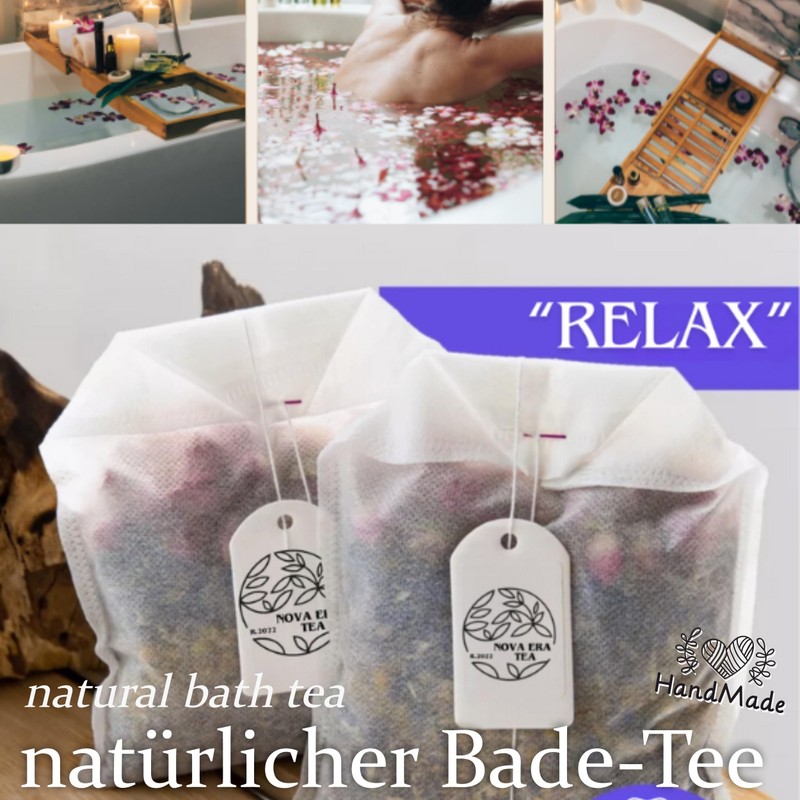 Nova Era Tea Natural Handmade Bath Tea | Aromatherapy, Natural
