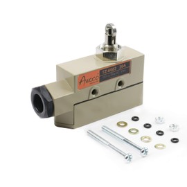 Awoco Heavy Duty Commercial Door Micro Switch with Cross Roller Plunger for Air Curtains, 250V 20A IP 65 Limit Switch Type NO and Type NC (TZ-6003-20A)