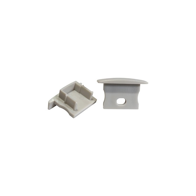 2 x End Caps for the Aluminium Profile Main One