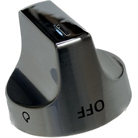 W11620567 Stainless Control Knob Compatible With Whirlpool Ranges - Budora - AP7194930, W11510456