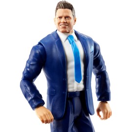WWE Basic The Miz Action Figure, Posable 6-inch Collectible for Ages 6 Years Old & Up​​