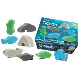 Yellow Door Little Lands – Ocean, Set of 8 Stone Figures