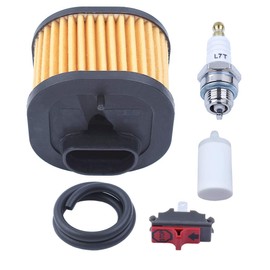 Mtanlo Air Filter Fuel Filter Line Hose Spark Plug Stop Switch For Husqvarna 372 372XP, HD Air Filter, Fuel Filter, Fuel Line Hose, Spark Plug, Stop Switch