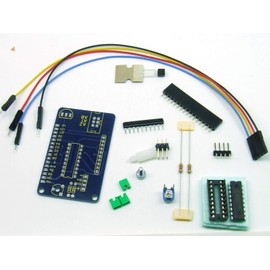 POPESQ® - KIT I2C - LCD Anzeige/Display Adapter mit PCB MCP23008 Arduino Raspberry für/for 16x2 HD44780#A1846