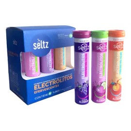 Pack Mix 6 Tubos De Electrolitos Efervecentes Seltz C13 Tbs                                                                                           