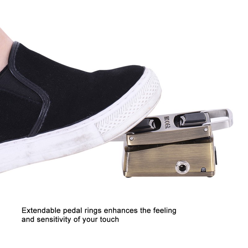 MOOER The Wahter Wah Guitar Effect Pedal Pressure Sensing Switch