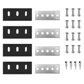 showingo Stainless Snow Blower Impeller Modification Kit for 2-Stage Machine- Universal 1/4" 4-Snow Blower Blade - 304 Stainless Steel Durable in Harsh Conditions (4PC)