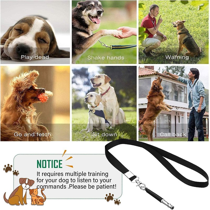 2 Pack Dog Whistle, Dog Whistle to Stop Barking Neighbors