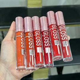 Set 6 Labiales Alta Pigmentacion Matte Gama de Rojos Maquillaje Labiales Liquidos Larga Duracion Lipsticks Lip Bálsamo Labial Juego Pinta Labios Resistente al Agua