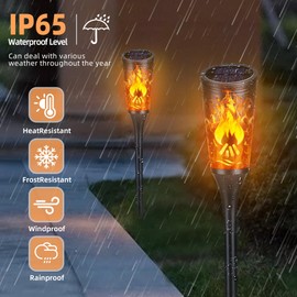 Moxled Solar Lights for Outdoor Garden 6