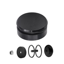 PAVIKE Rear Wiperless Kit, Rear Wiper Accessories, Car Wiper Removal Kit, Filling Holes, Concealment, Universal, Cap, Replacement, Flat Type, Dress Up, Mini Alloy