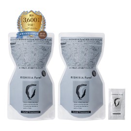 RISHIRIA Furel Color Treatment (Dark Brown) Refill Pouch, 8.5 oz (240 g) x 2 Pack