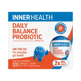 Inner Health Daily Balance Probiotic 120 Capsules