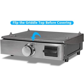 iCOVER 17 inch Griddle Cover- Heavy Duty Waterproof 600D Polyester Canvas Table Top Griddles Covers Designed for Blackstone