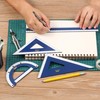 Mr. Pen- Wooden Geometry Set, 4 Pack, Triangle Ruler Set