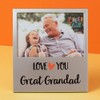 Love You Great Grandad Aluminium Photo Frame 6" 4"