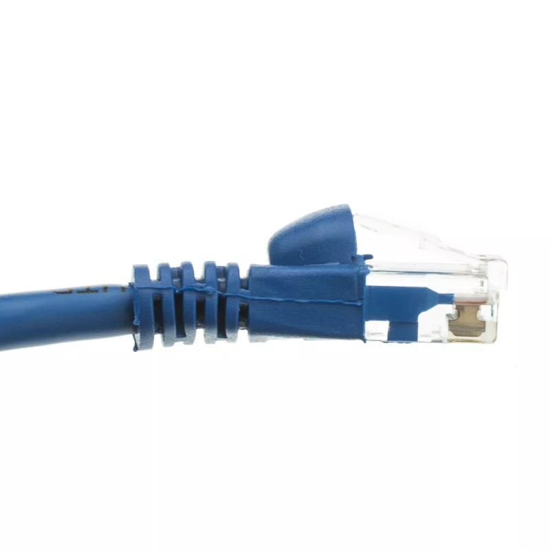 Kamrock Lights LLC Snagless 1 Foot Cat5e Blue Network Ethernet