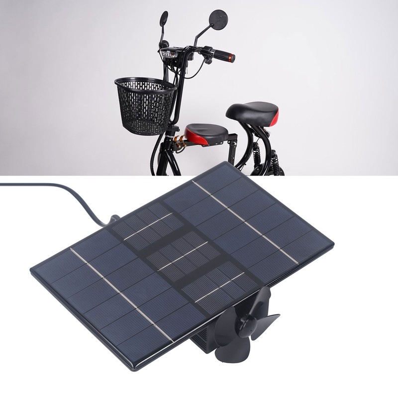 Solar Wind Power Generator Aluminum Alloy Electric Bike Range Extending