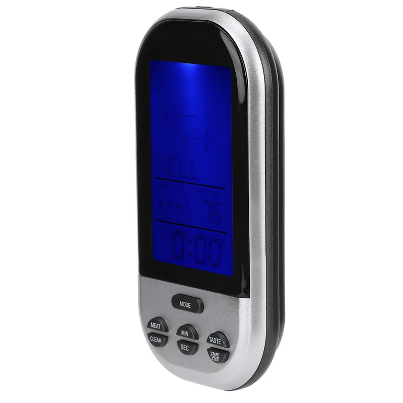 Wireless Electronic Digital Food Meat Thermometer with Probe for Grilling
