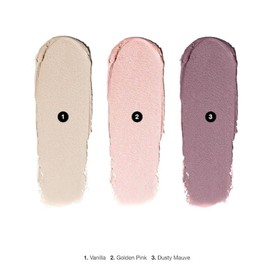 Bobbi Brown Mini Long Wear Cream Shadow Stick Trio Includes Golden Pink, Vanilla, Dusty Mauve (3 x 0.03 Ounce)