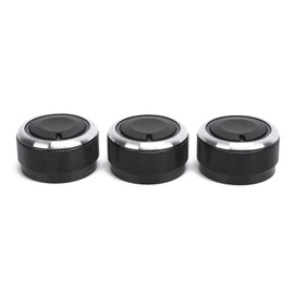 3PCS Car Air Condition Switch Thermal Controller Knob Replacement for Tacoma Vios 2002‑2014