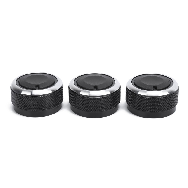3PCS Car Air Condition Switch Thermal Controller Knob Replacement for
