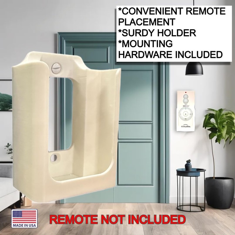 Wall Mount Remote Control Holder Compatible with Minka Aire RCS