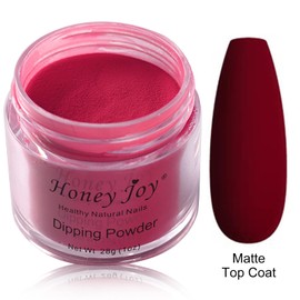 Honey Joy 28g/Box Rossi Nail Dipping Powder Red Wine Dark Dip Powder Nail Kit (no.19)
