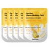 Diatomaceous Earth Disposable Modeling Pack Pouch Vitamin 28g 5-Pack / 규조토 일회용 모델링팩 파우치 비타민 28g 5개입
