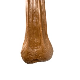 Fake Silicone Hanging Testicles - Balls Ballsack - Perfect Prank or Gag Gift (Light Brown Hairless)