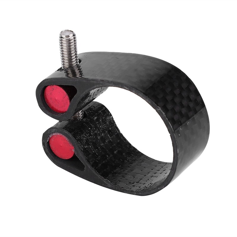 31.8mm Carbon Fiber Mountain Bike Bicycle Seat Post Clamp Quick