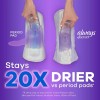 Always Discreet Adult Incontinence Pads Heavy Absorbency & Long Length,