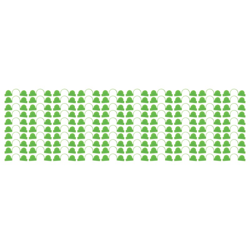 100PCS Greenhouse Arch Frame Double Head Plastic Clip Heating Press