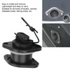 PVC Inflatable Boats Drainage Valve Corrosion Resistant Black Boat Replaceable