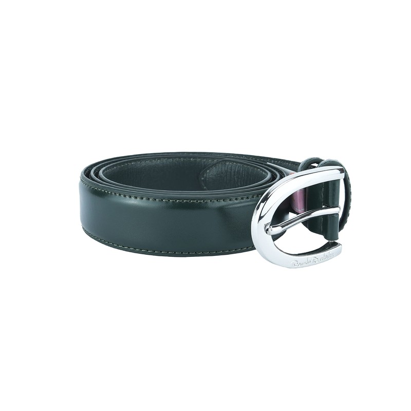 Renato Balestra Ladies Genuine Leather Thin Belt Shortenable with Box,