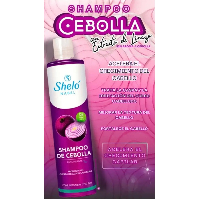Shampoo Cebolla Shelo Nabel