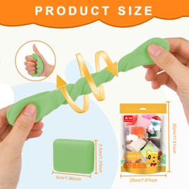 Sythrix Air Dry Clay 36 Colors, Modeling Clay for Kids, DIY Air Drying Clay Nodelling Clay Kit with Air Dry Clay Tools, Non-Sticky & Super Light Magic Clay Arts Crafts Gift for Boys Girls Kids