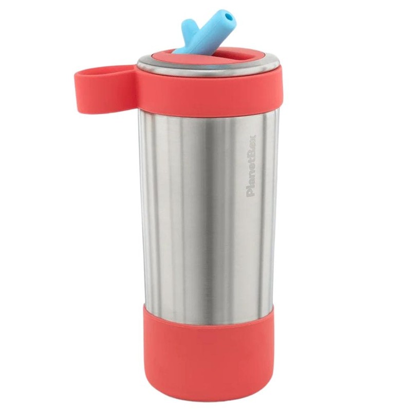 Planetbox Insulated Stainless Steel Glacier Water Bottle 295ml, Apple