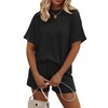 Ekouaer Womens Pajama Sets Short Sleeve Lounge Sets 2 Piece