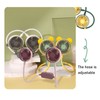 Portable Neck Fan Dual Head Bendable Wearable USB Rechargeable Hand