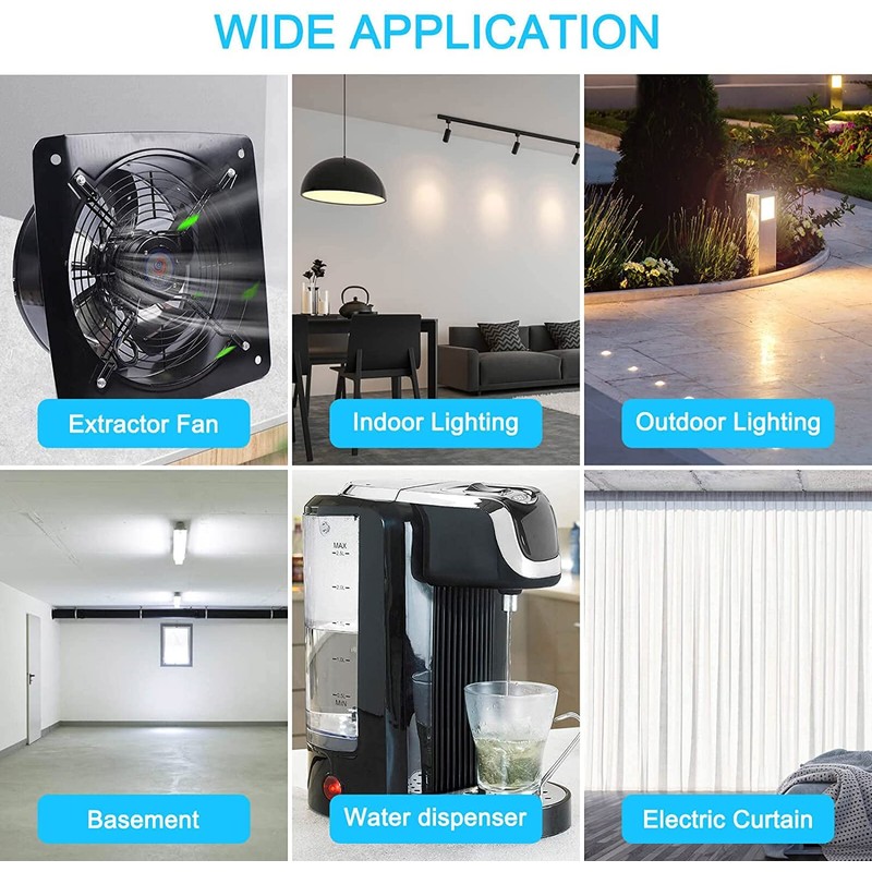 NineLeaf Wireless Lights Switch Kit, Remote Wall Switch Wireless Control