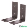 Rustic Shelf Brackets for Scaffold Boards Heavy Duty Pair (100