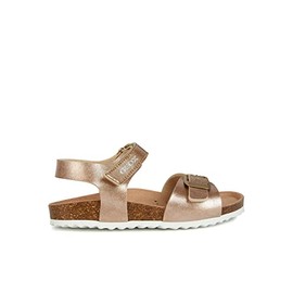Geox Adriel Girls' Sandal, Rose Gold Dark