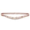 Peace Koubou Women's Bit Belt, Elastic Belt, 0.6 inch (15