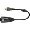 keepdrum USB-HA USB Audio Adapter with Microphone and Headphone Input
