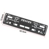 MagiDeal License Plate Frame Number Plate Holder Universal Car Licence