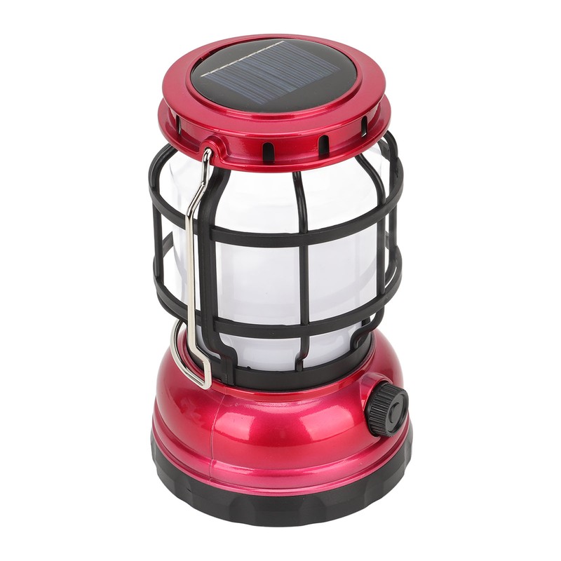 Camping Lantern ABS Plastic Portable USB and Solar Charging Survival