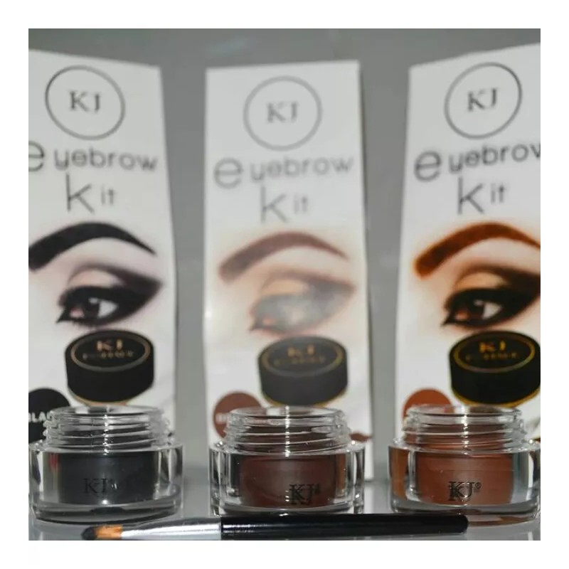 KJ Eyebrow Kit Pomada Para Cejas Kj Varios Tonos Original