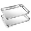 2Pcs Toaster Oven Baking Pan Set (9 inch), Joyfair Stainless